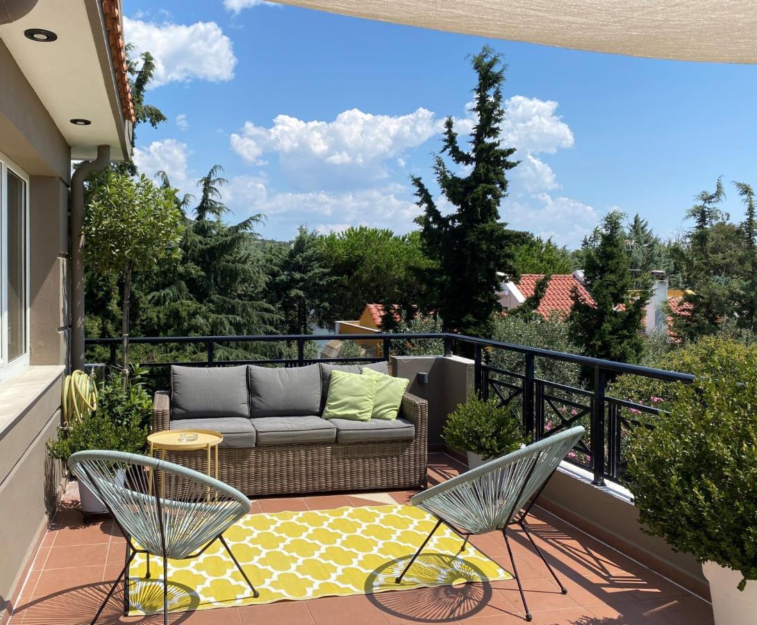 Nireon Apartment Nea Iraklitsa Buitenkant foto