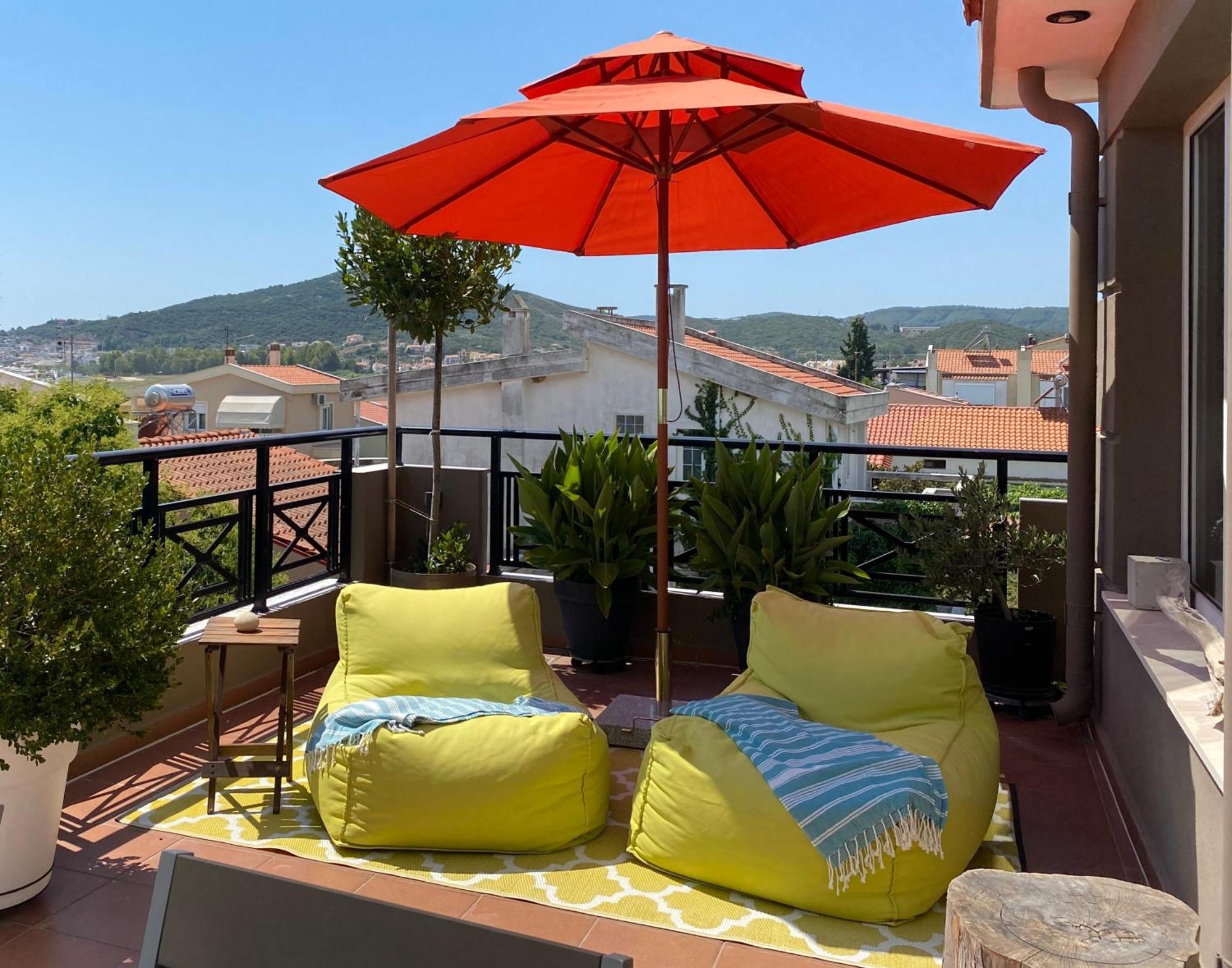 Nireon Apartment Nea Iraklitsa Buitenkant foto